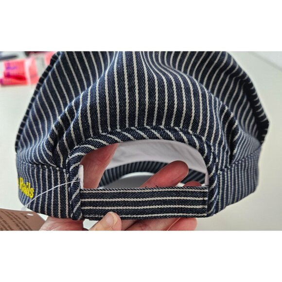 Choo Choo Mikeys Hell On The Rails Engineer Hat Skull & Crossbones Embroidery - Picture 9 of 11